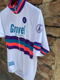 Maglia ciclismo ufficiale manica corta Gravel Bike Siena "White"