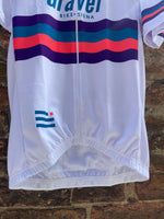Maglia ciclismo ufficiale manica corta Gravel Bike Siena "White"