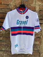 Maglia ciclismo ufficiale manica corta Gravel Bike Siena "White"