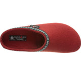 Pantofole Grizzly  HAFLINGER Franzl 7110010211 Rubin ROSSO  In Feltro Lana