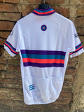 Maglia ciclismo ufficiale manica corta Gravel Bike Siena "White"