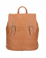 Zaino in vera pelle effetto vintage made in italy