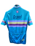 Maglia ciclismo ufficiale manica corta Gravel Bike Siena "Tiffany"