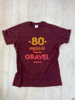 Gravel Bike Siena 80 Voglia di Gravel T-shirt 100% cotone