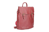 Zaino in vera pelle effetto vintage made in italy