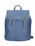 Zaino in vera pelle effetto vintage made in italy