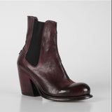 Chelsea Boots Stivaletti alla caviglia LE RUE MARCEL  in vera pelle lavata Made in Italy