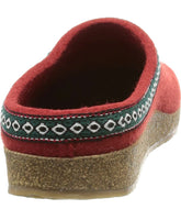 Pantofole Grizzly  HAFLINGER Franzl 7110010211 Rubin ROSSO  In Feltro Lana